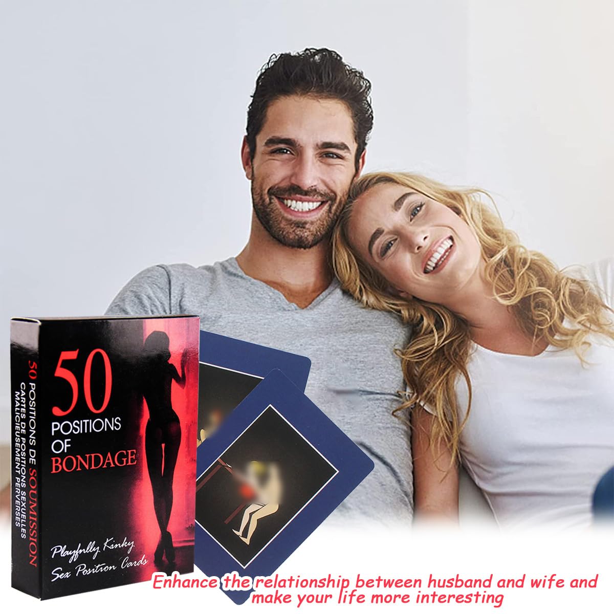 50 Positions Of Bondage Card Game