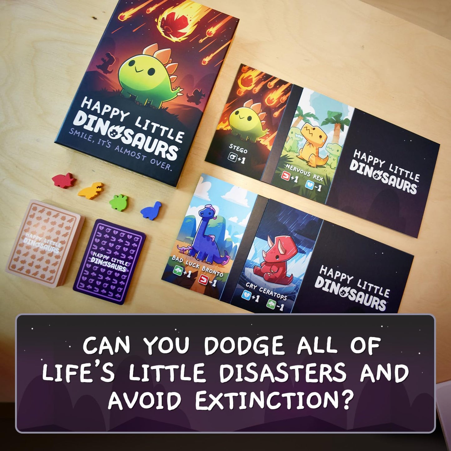 Unstable Games Happy Little Dinosaurs Board Game
