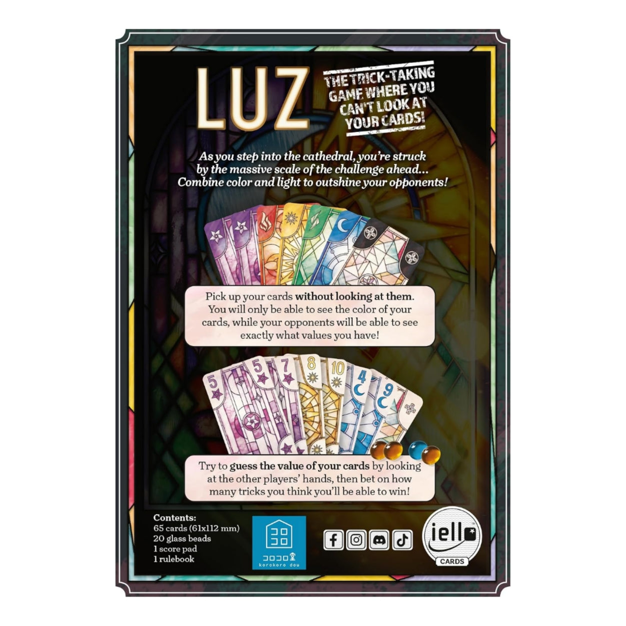 IELLO Luz Strategy Board Game