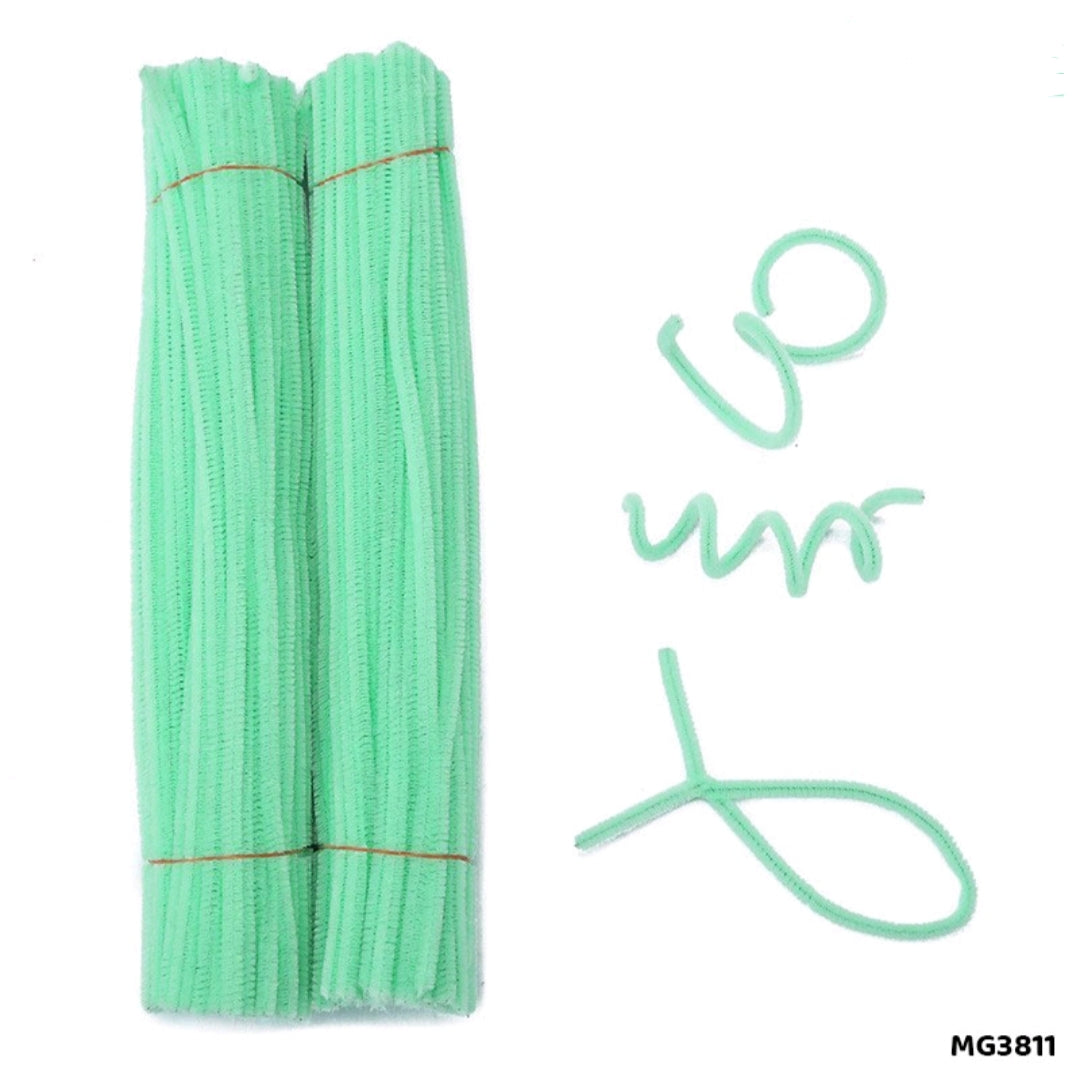 Pipe Cleaner Plain 100 Pc's Single Shades