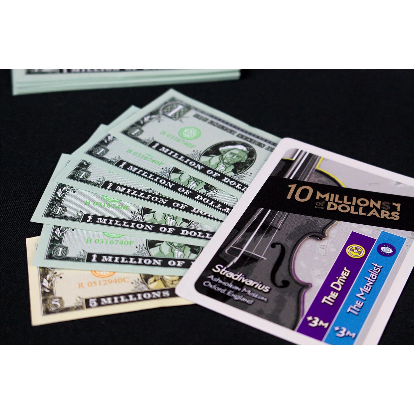 Millions of Dollars Board Game A Cutthroat Bluffing and Negotiation Strategy Game