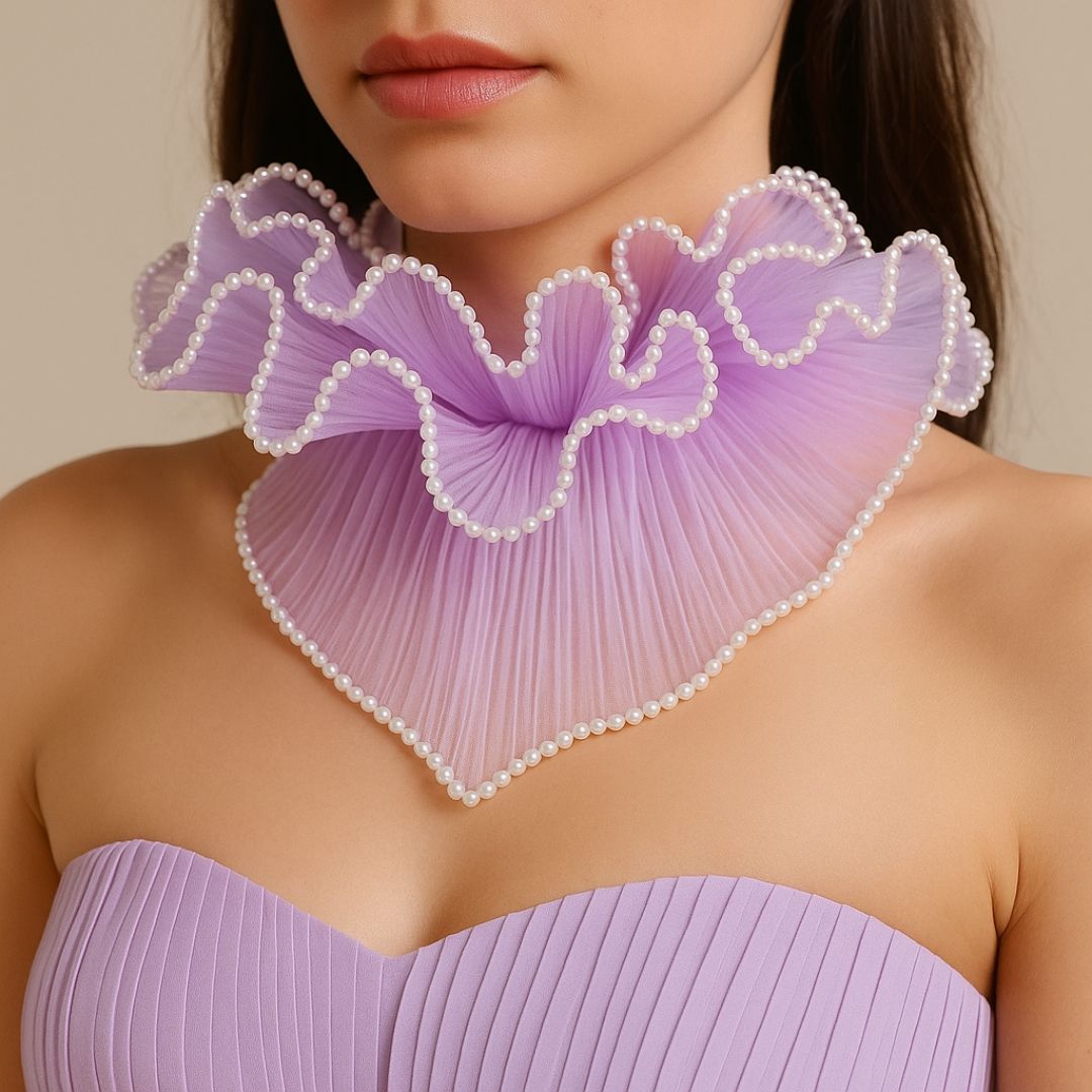 Premium Wrinkled Net Wrapping Paper with Pearl