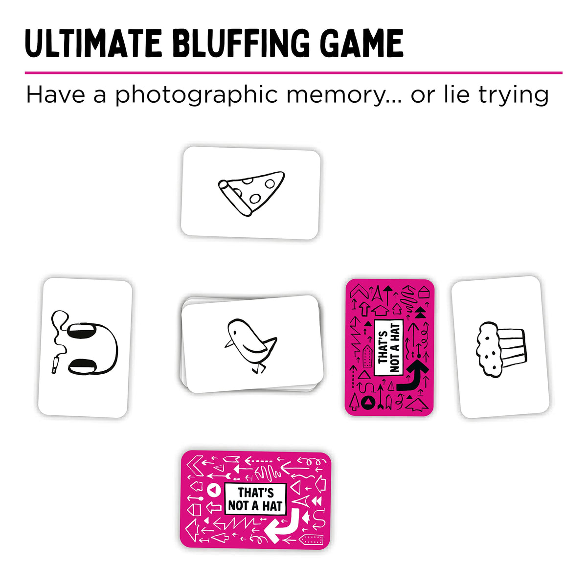 Ravensburger That's Not A Hat - Fun Bluffing & Memory Party Game