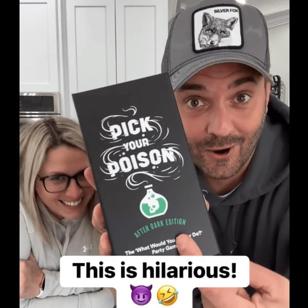 Pick Your Poison After Dark Adult Party Game
