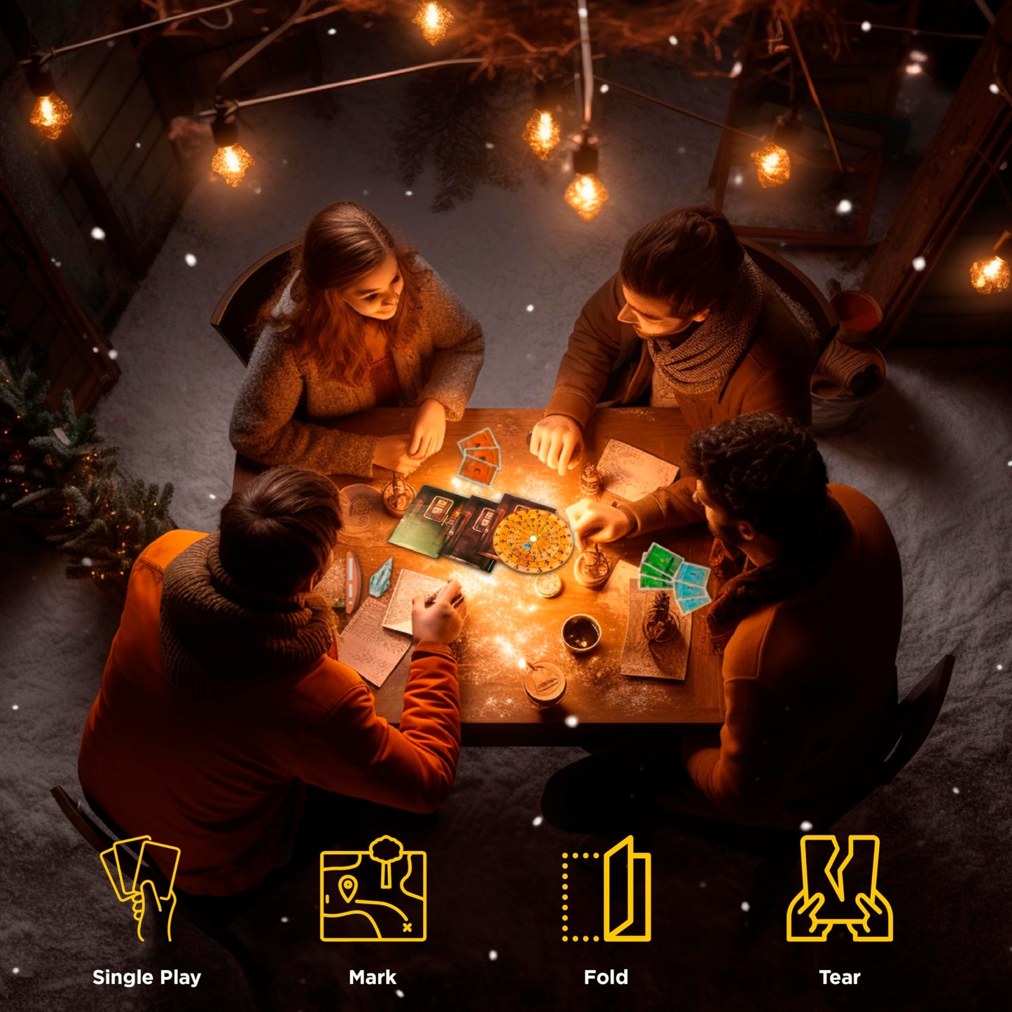 Thames & Kosmos The Exit Game Dead Man on The Orient Express Card Based Family Escape Room Game