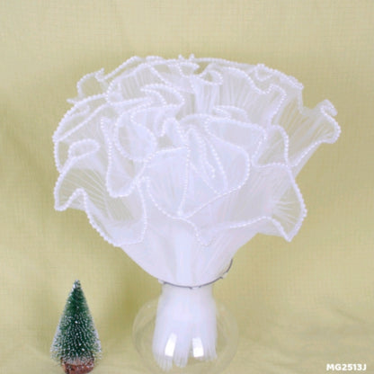 Premium Wrinkled Net Wrapping Paper with Pearl