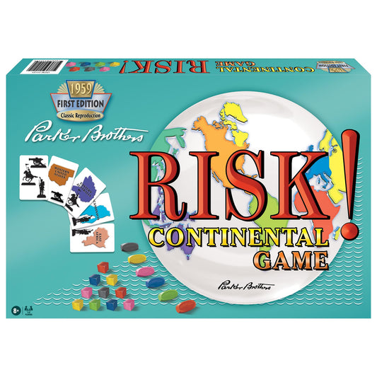 Risk! 1959 First Edition Classic Board Game