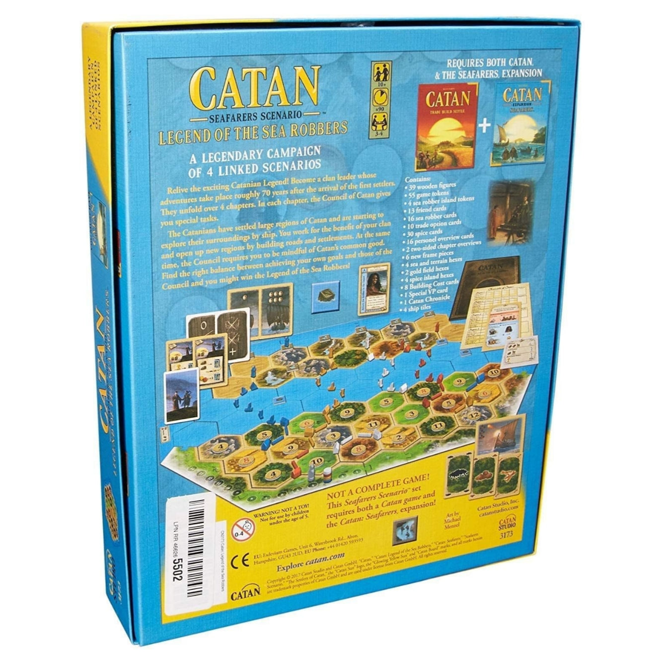 Catan Seafarers scenarios Legend of the Sea Robbers