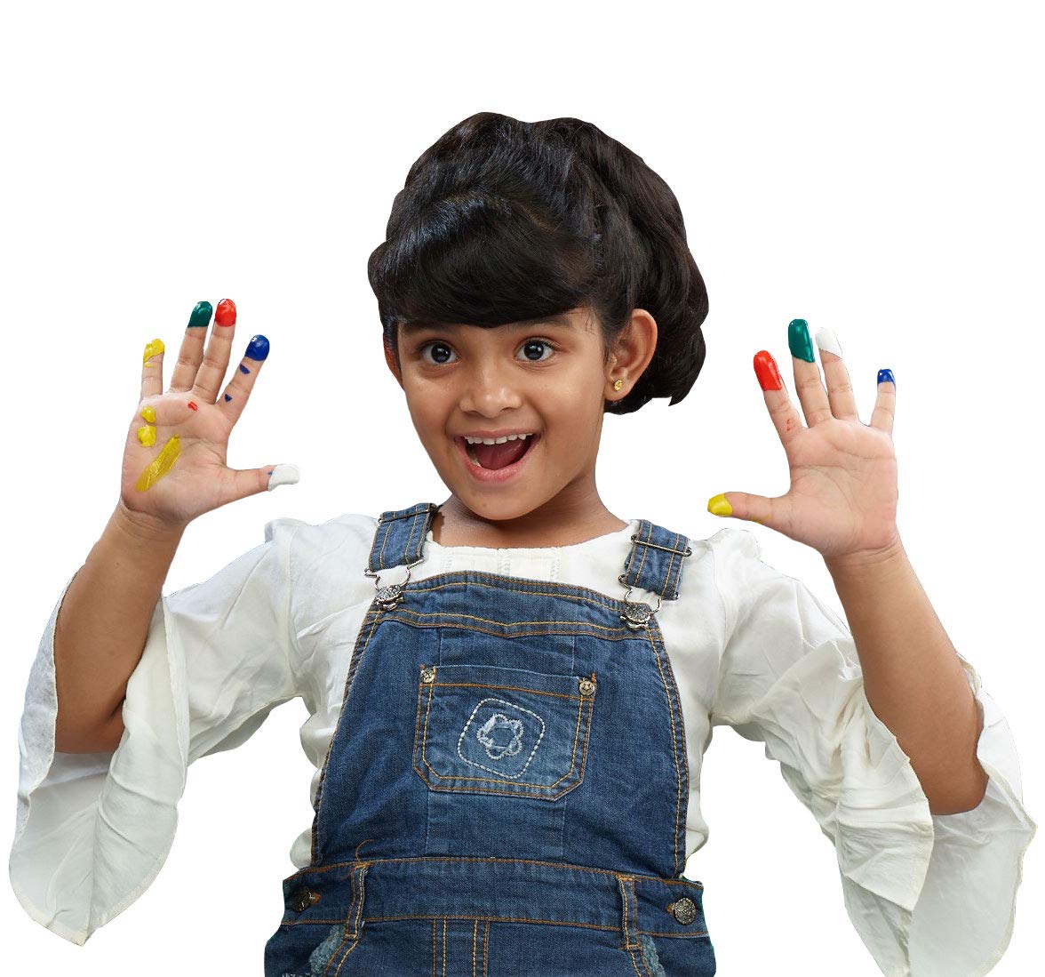 Handycrafts Funskool Finger Painting DIY Kit
