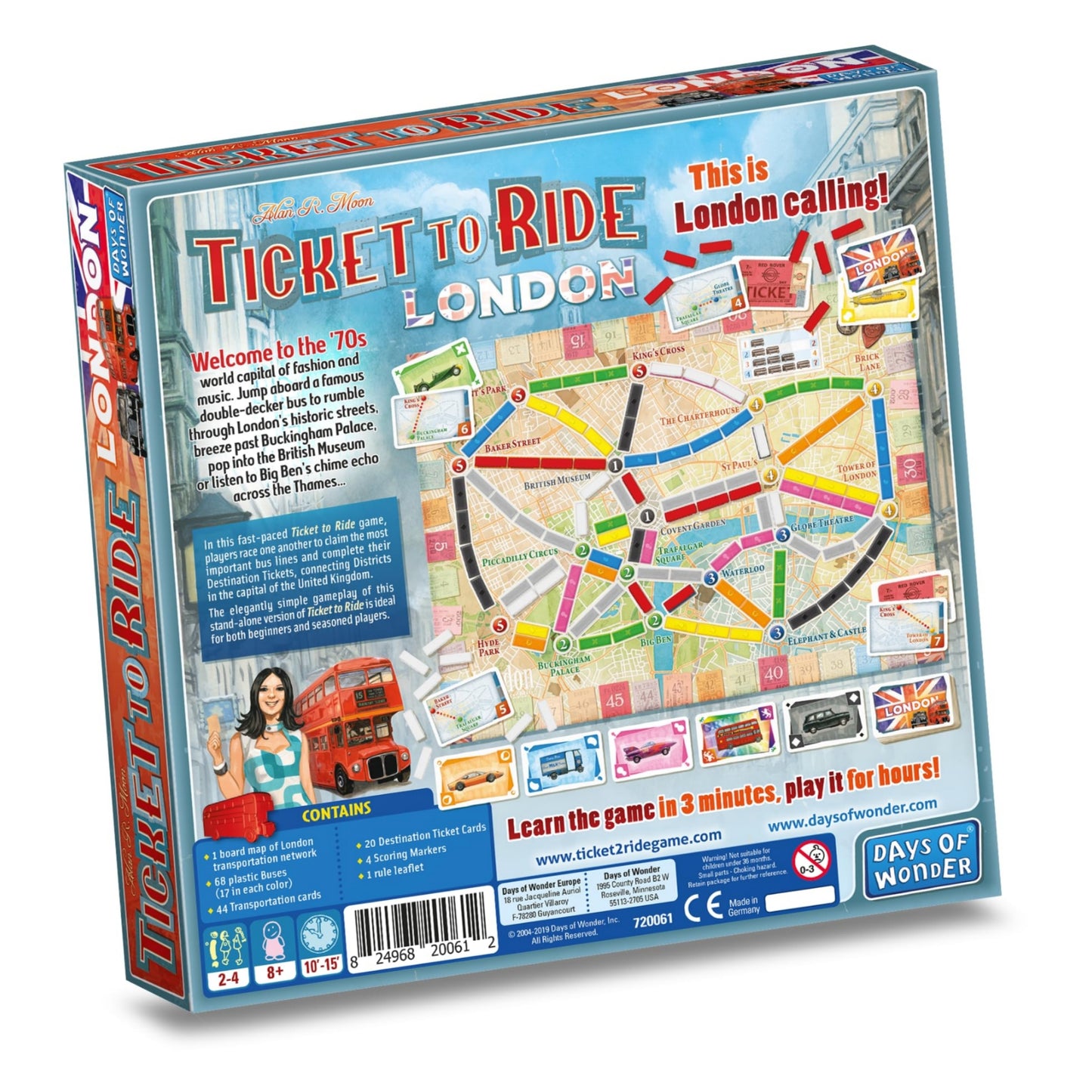 Asmodee Ticket to Ride London Board Game