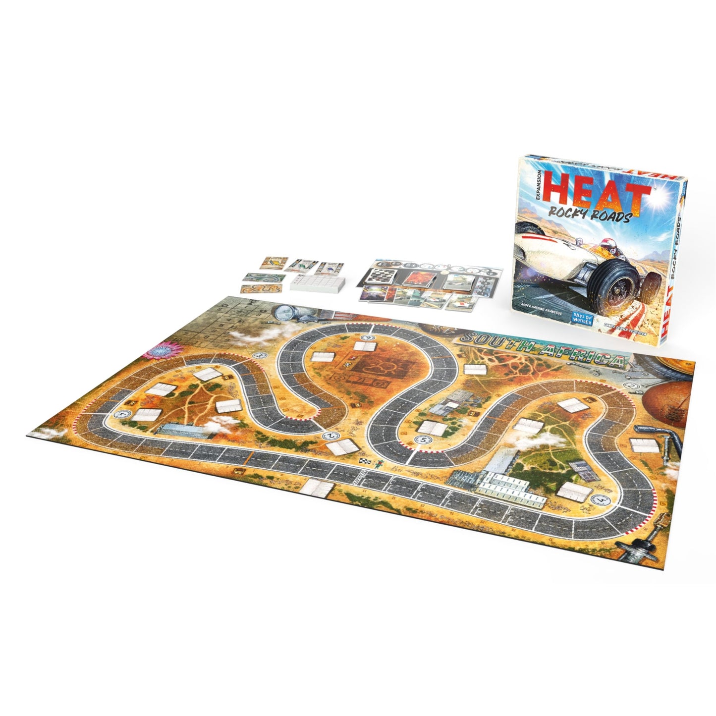 Asmodee Heat Rocky Roads Board Game Expansion