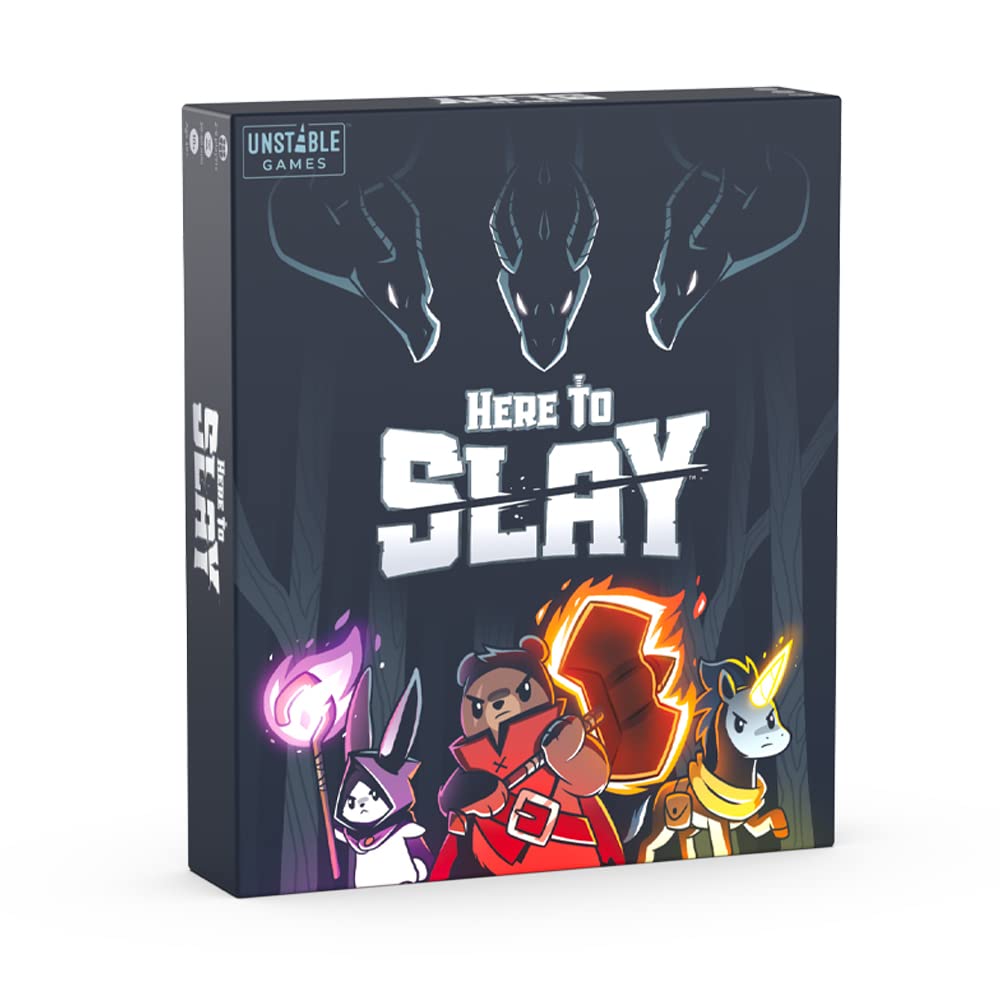 Here to Slay Card Game Fantasy Adventure Strategy Game