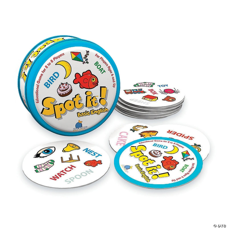 Spot It! Dobble Basic English Card Game