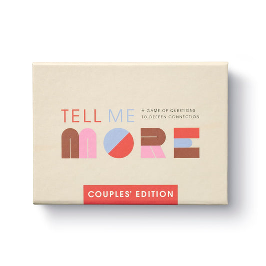 Tell Me More Couples’ Edition A Date Night Conversation Starter Game