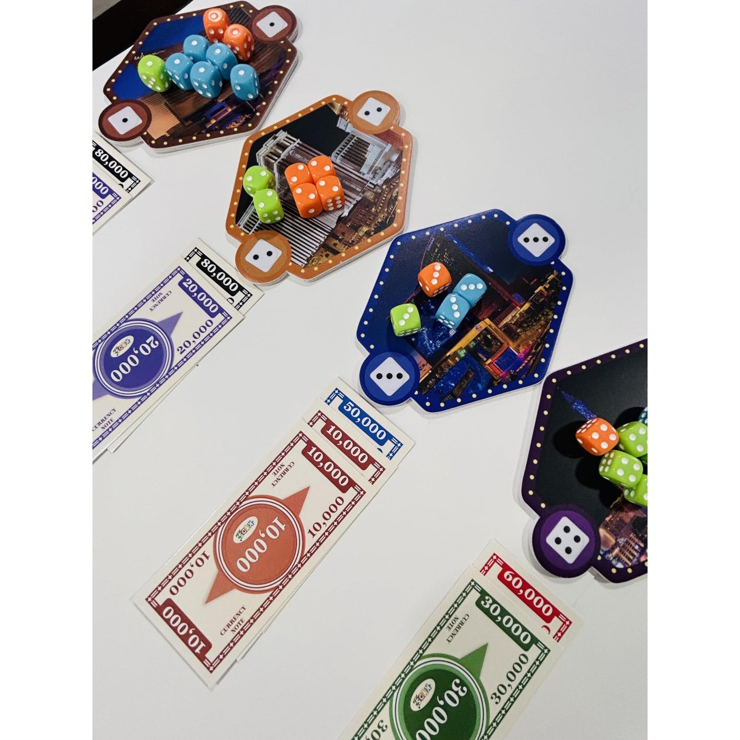 Vegas Dice Strategy Game Board Game