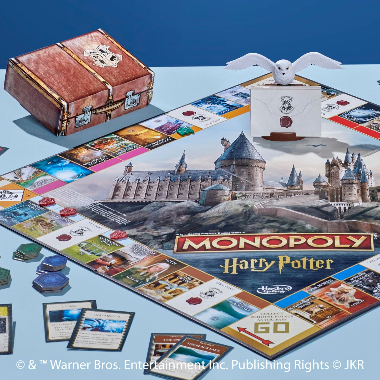 Hasbro Monopoly Harry Potter Edition Board Game A Magical Adventure at Hogwarts