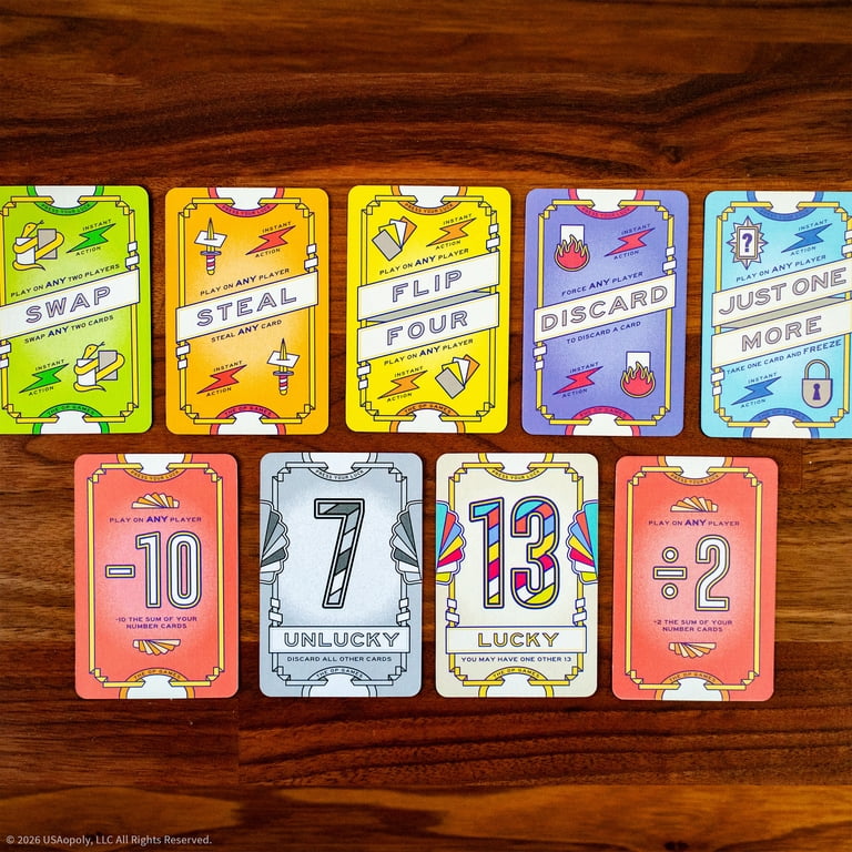Flip 7 With A Vengeance Card Game
