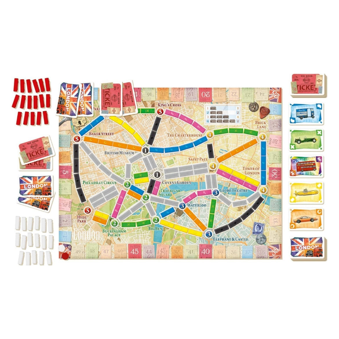 Asmodee Ticket to Ride London Board Game