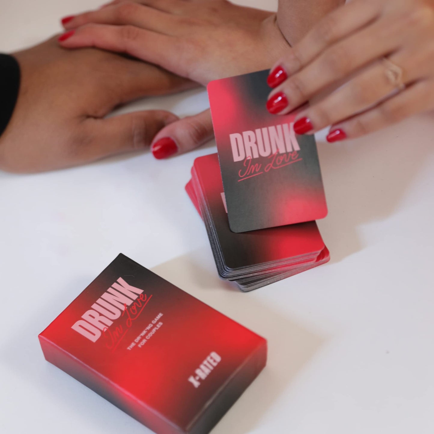 Drunk in Love Couples Drinking Card Game