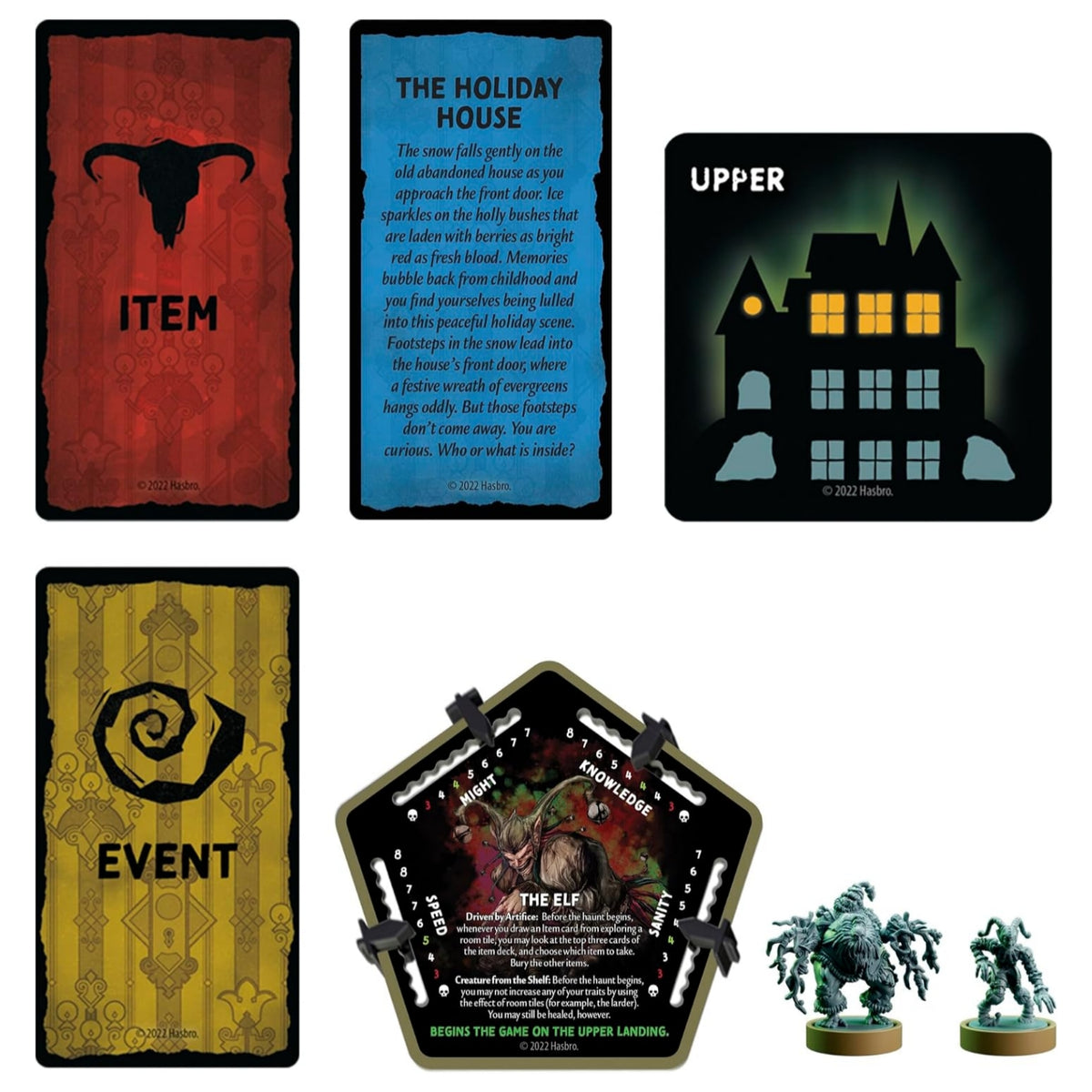 Avalon Hill Betrayal Evil Reigns in The Wynter's Pale The Yuletide Tale Expansion Board Game