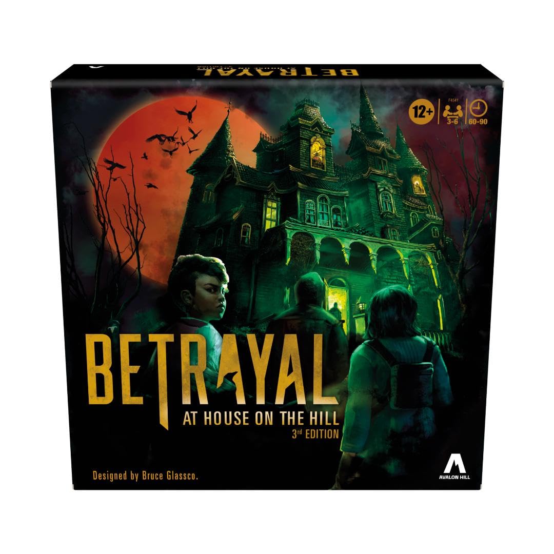 Avalon Hill Betrayal at The House on The Hill 3rd Edition Cooperative Board Game
