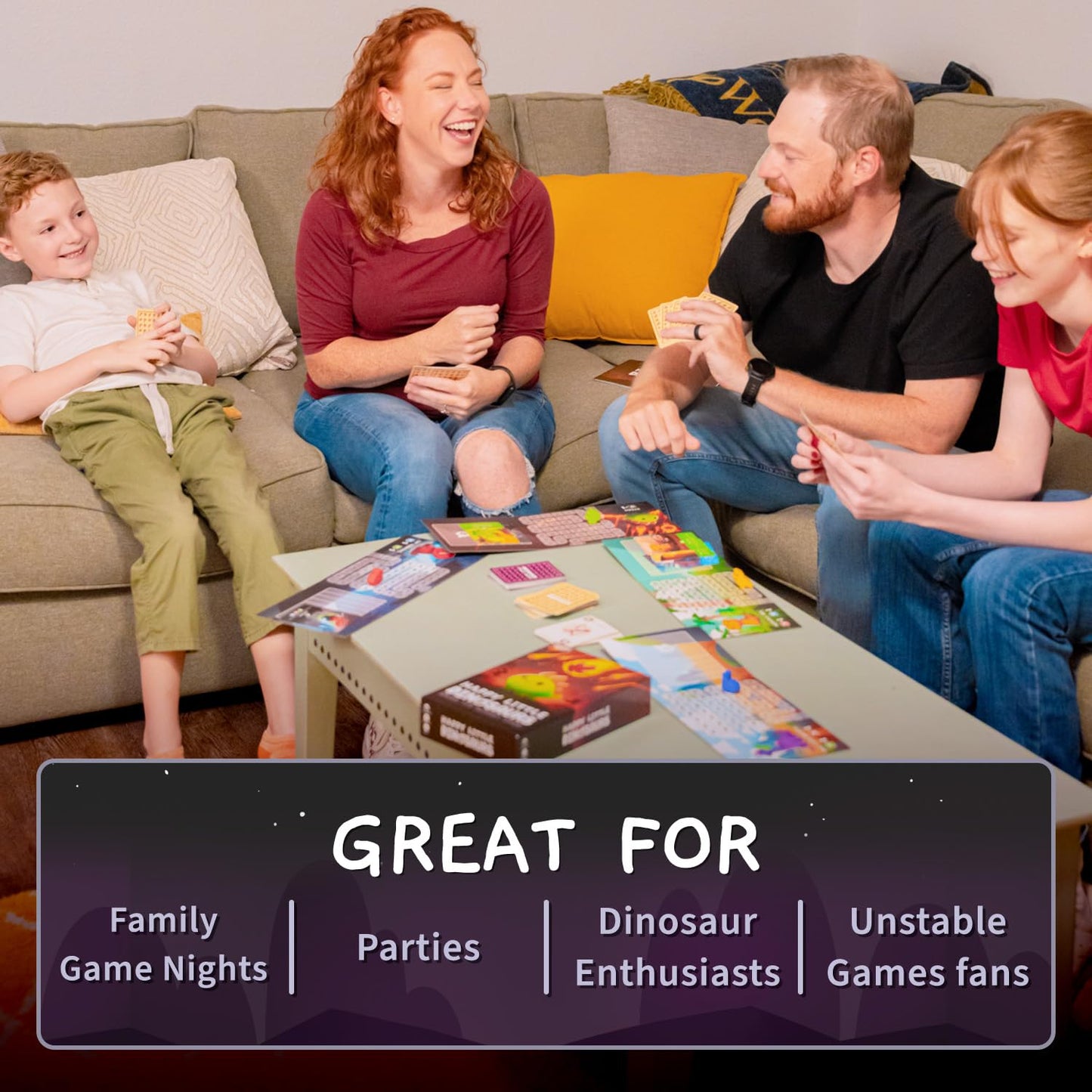 Unstable Games Happy Little Dinosaurs Board Game