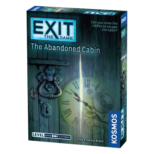 Thames & Kosmos Exit The Abandoned Cabin Card Based Family Escape Room Game