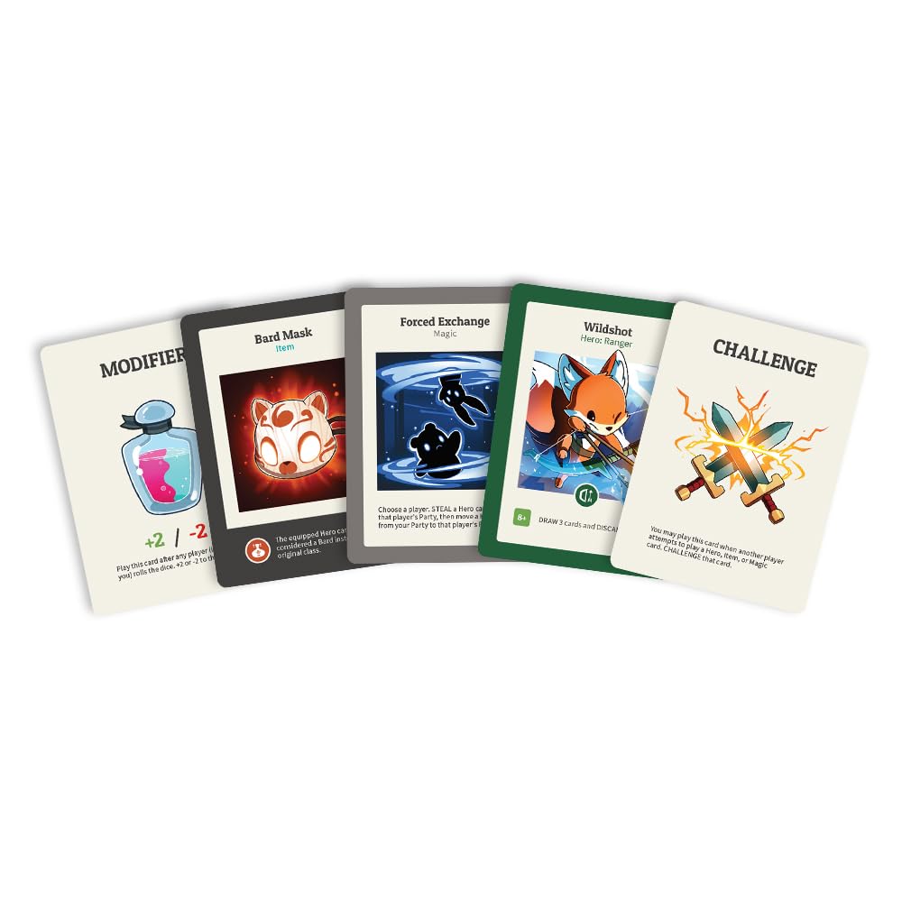 Here to Slay Card Game Fantasy Adventure Strategy Game