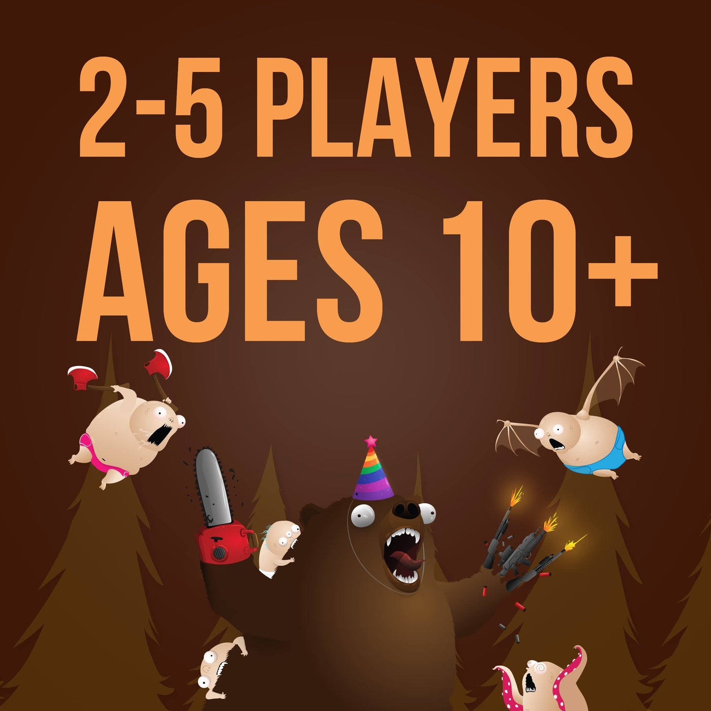 Bears vs Babies by Exploding Kittens Monster Building Card Game