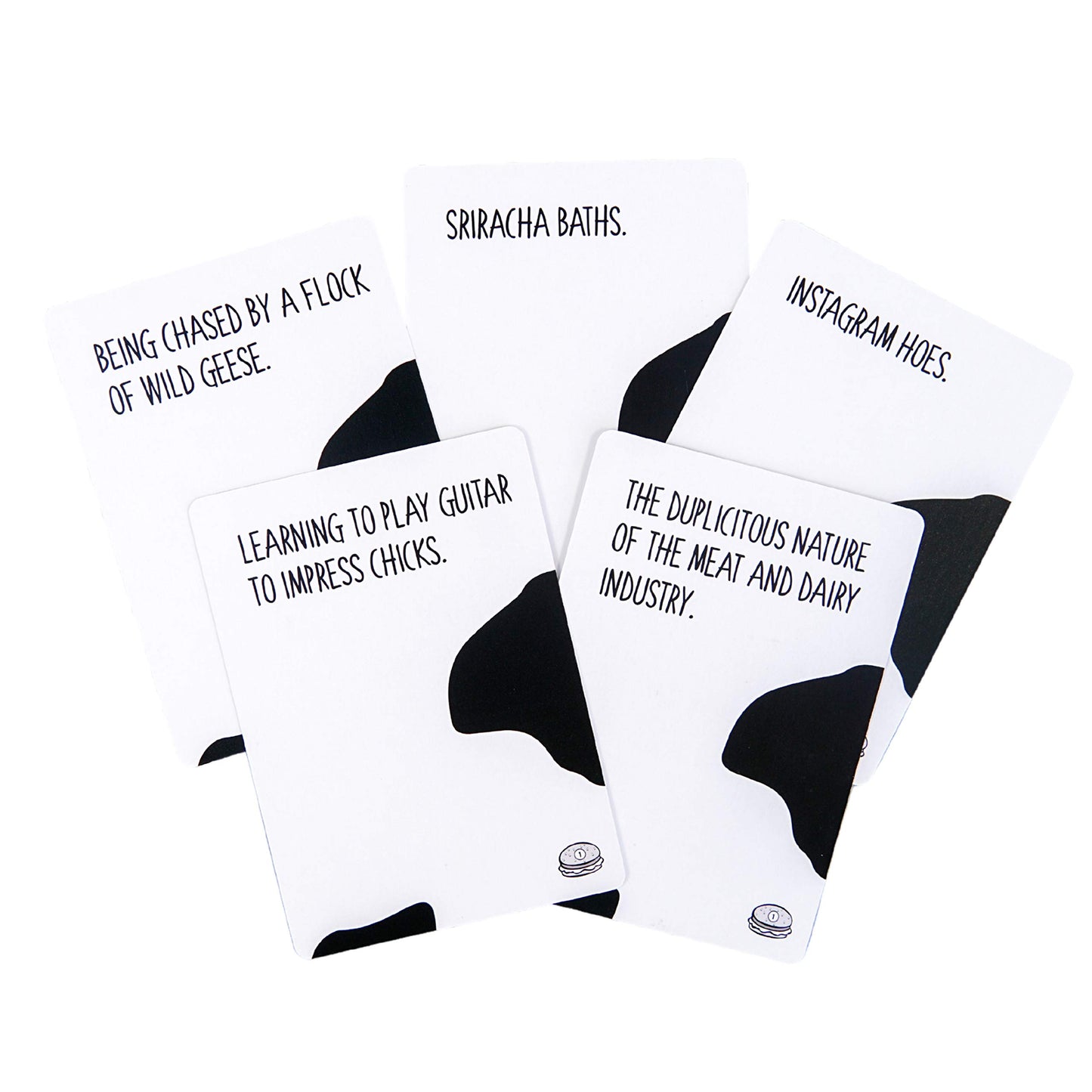 Cows Grilling Hamburgers Adult Party Card Game