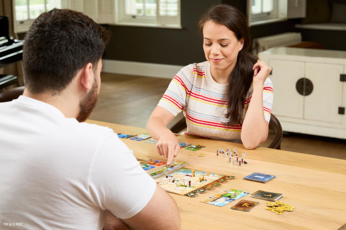Asmodee The Lord of The Rings Duel for Middle Earth Board Game