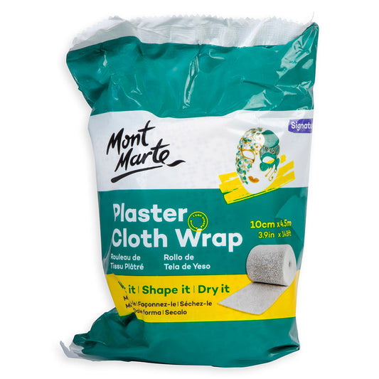 Mont Marte Plaster Cloth Wrap Signature 10cm x 4.6m (3.9in x 14.8ft)