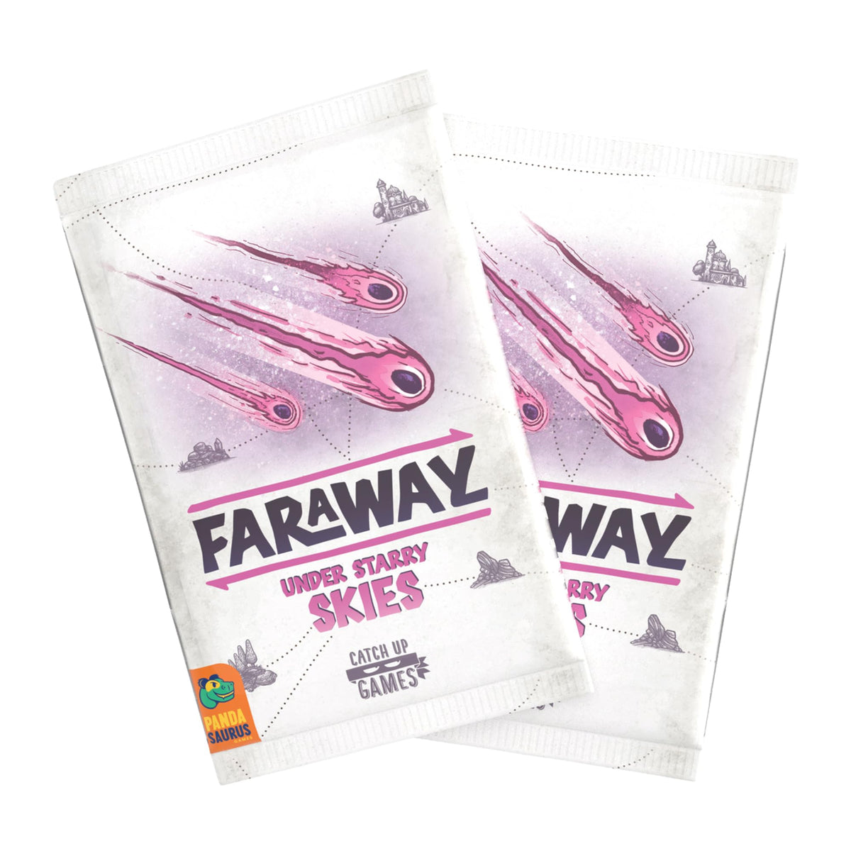 Pandasaurus Games Starry Skies Faraway Expansion Card Game