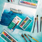 Mont Marte Watercolour Paints Premium Intro Set 8pc x 8ml
