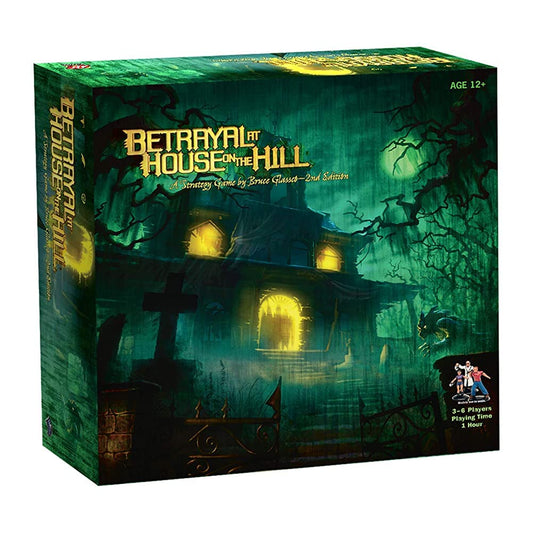 Avalon Hill Betrayal at The House on The Hill Second Edition Cooperative Board Game