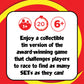 PlayMonster SET - The Family Card Game of Visual Perception Race to Find The Matches