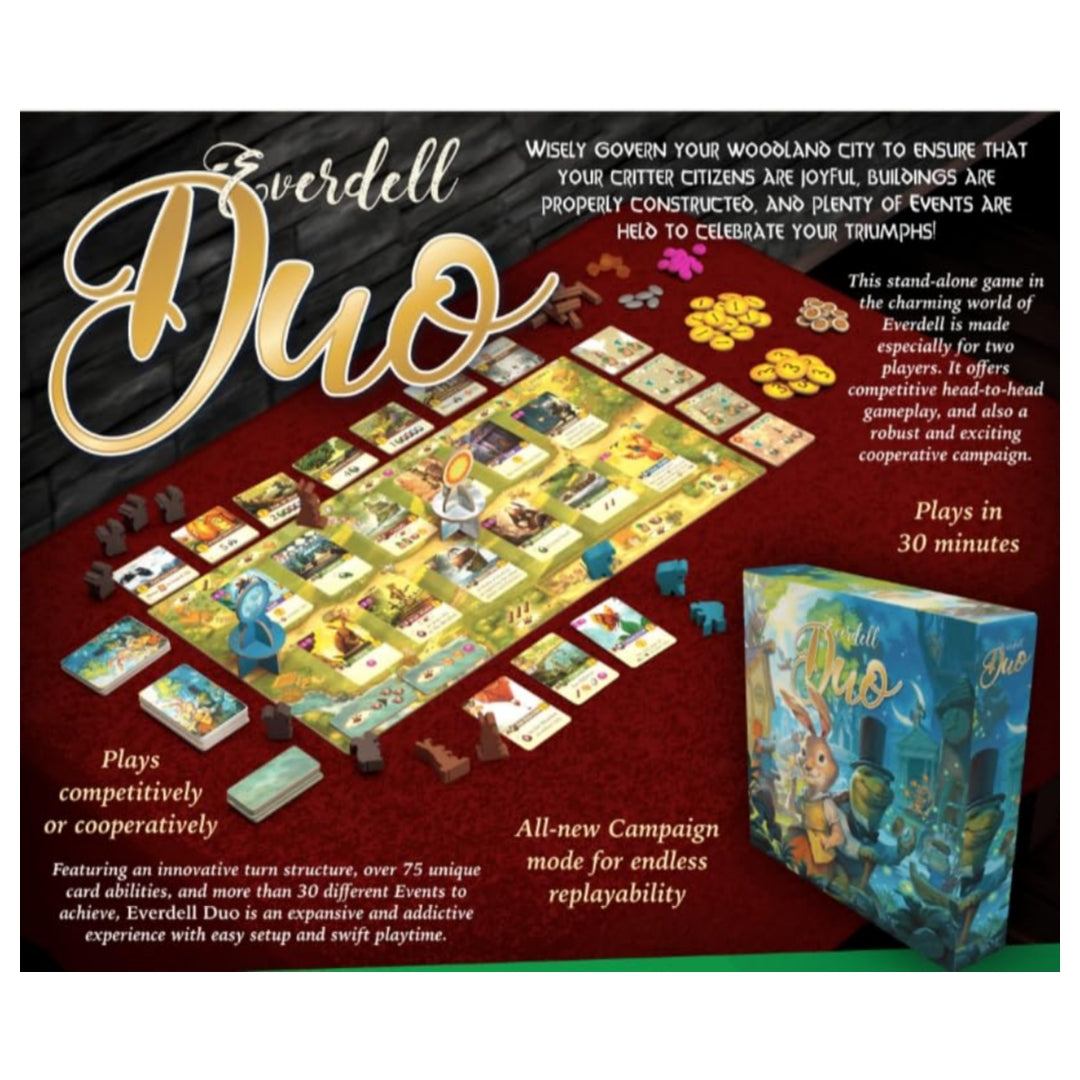 Everdell Duo – 2 Player Standalone Board Game