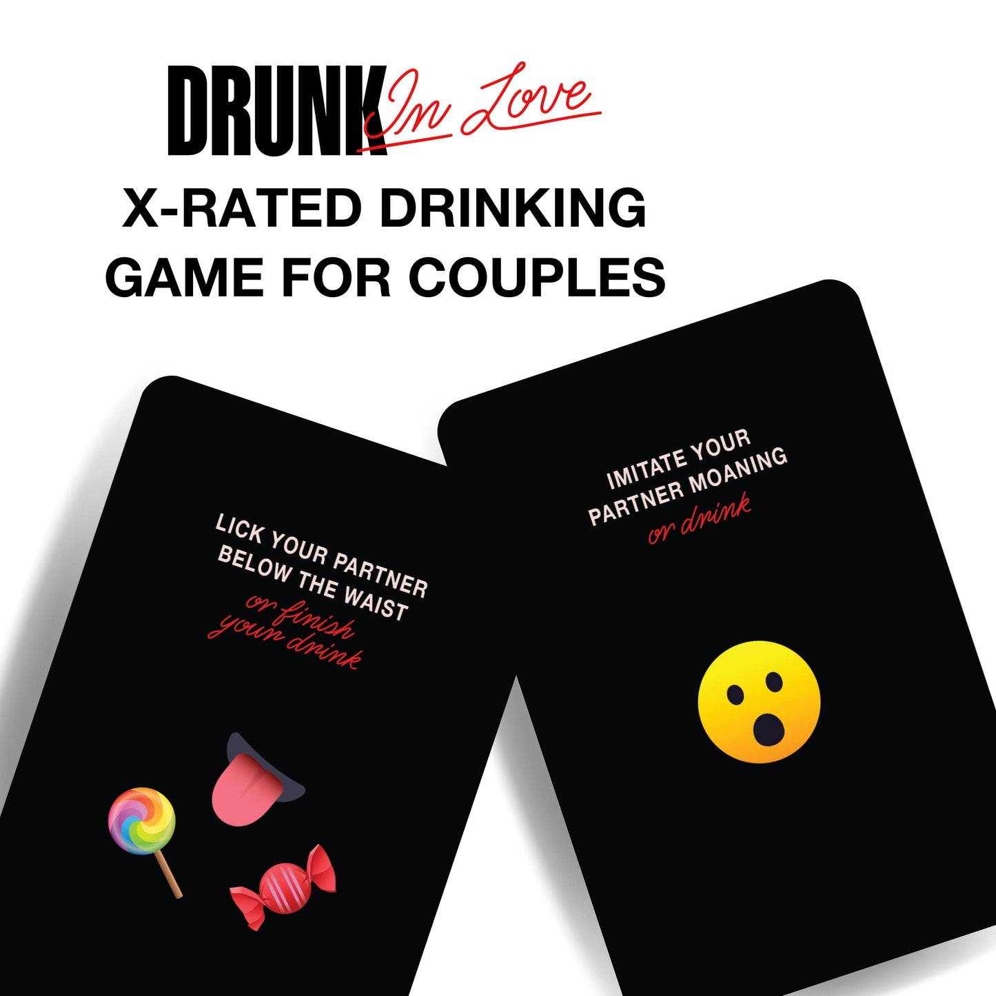 Drunk in Love Couples Drinking Card Game