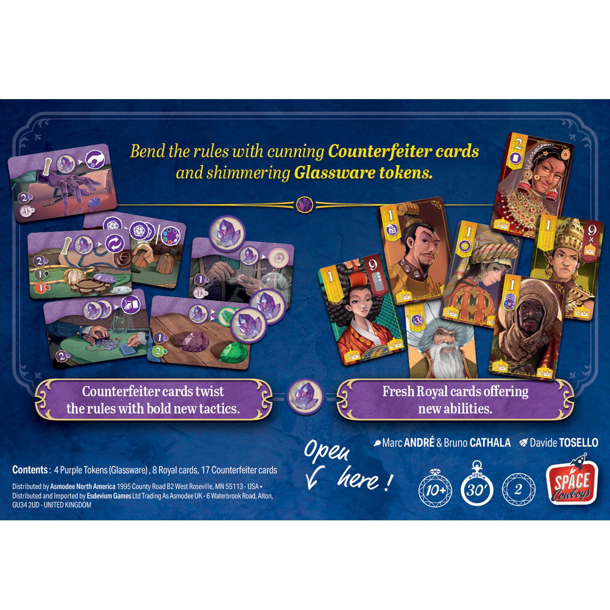 Splendor Duel The Counterfeiters Board Game Expansion