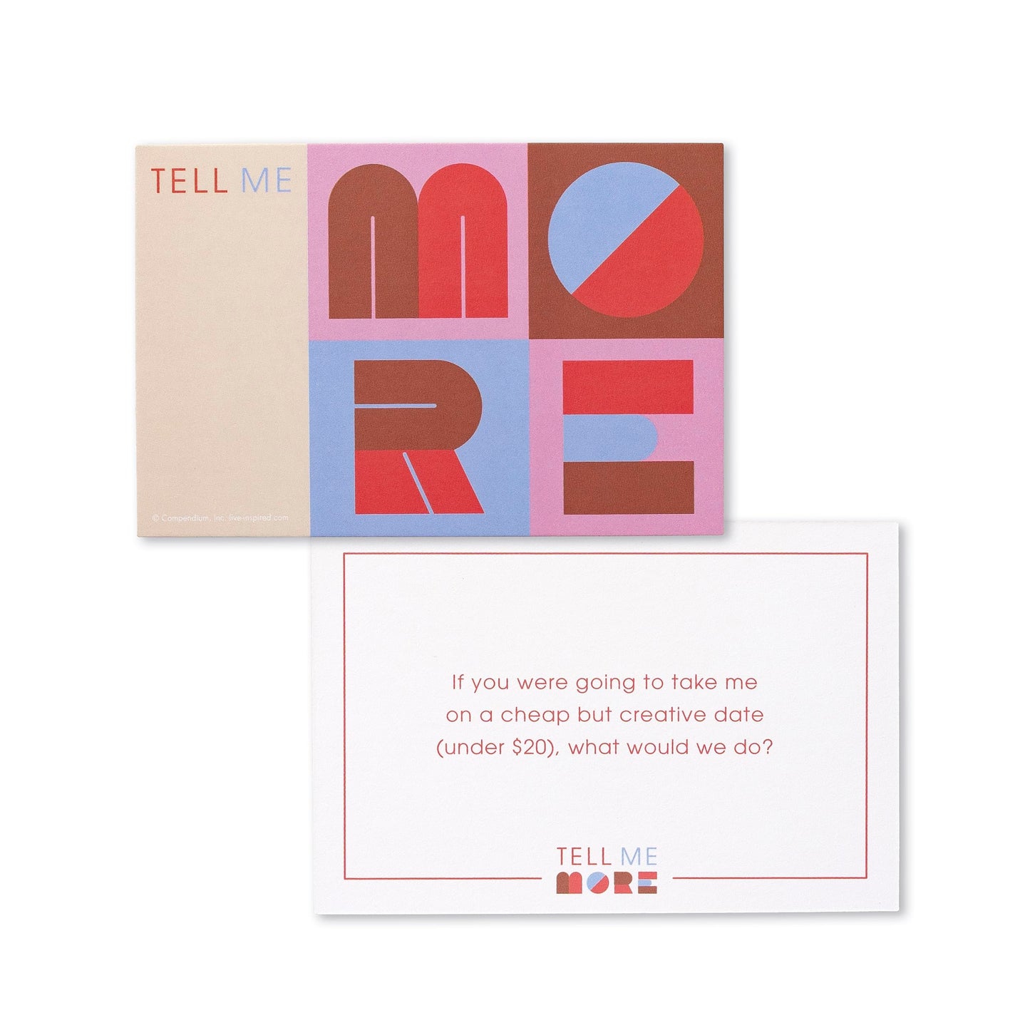 Tell Me More Couples’ Edition A Date Night Conversation Starter Game