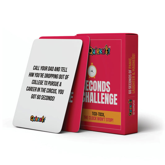 Quirky Hai 60 Seconds Challenge Card Game