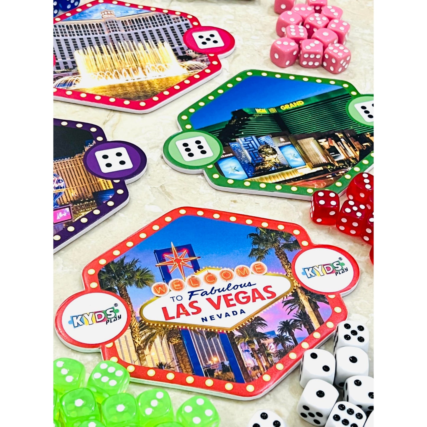 Vegas Dice Strategy Game Board Game
