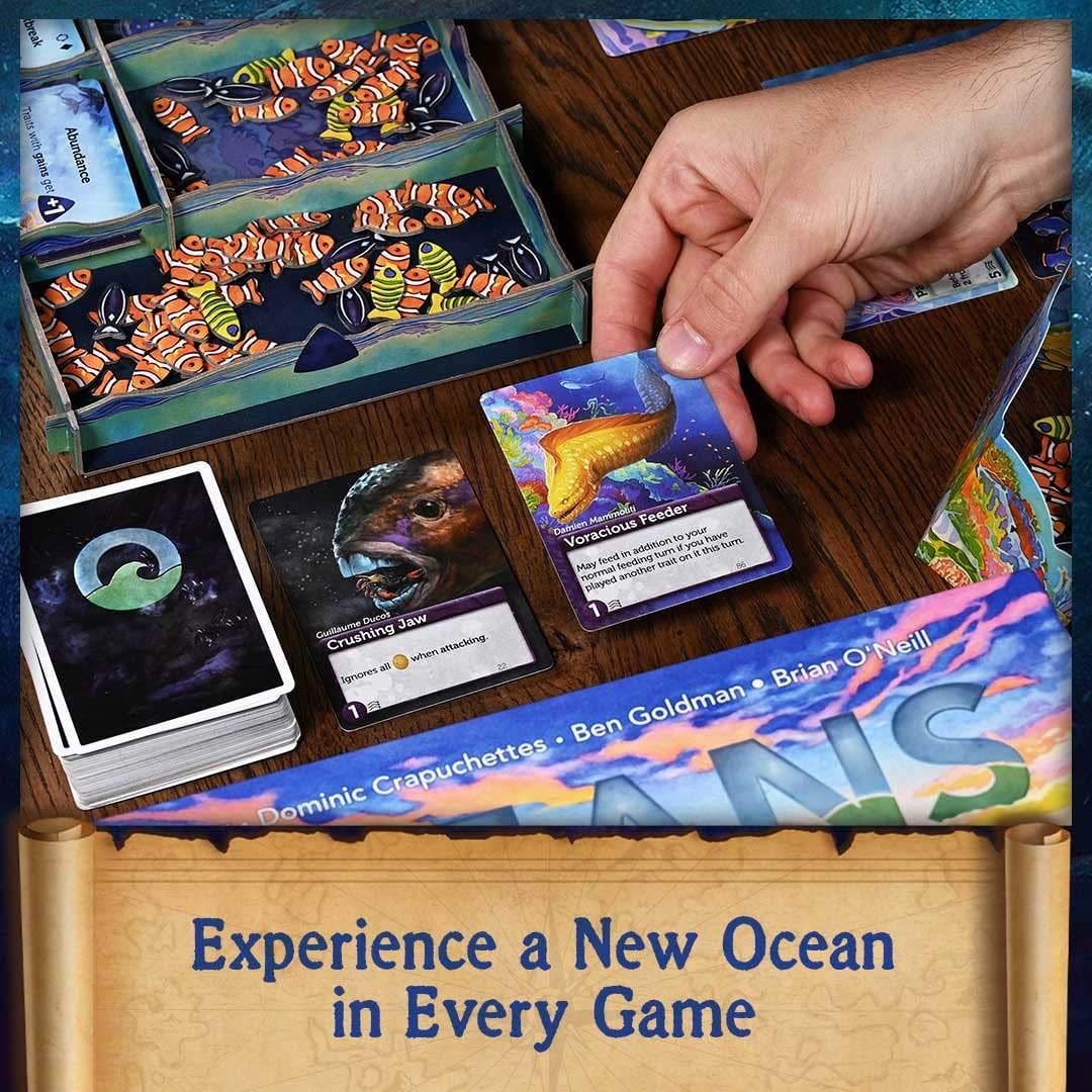 Northstar Game Studio Oceans Board Game Beautiful Strategy Ecosystem
