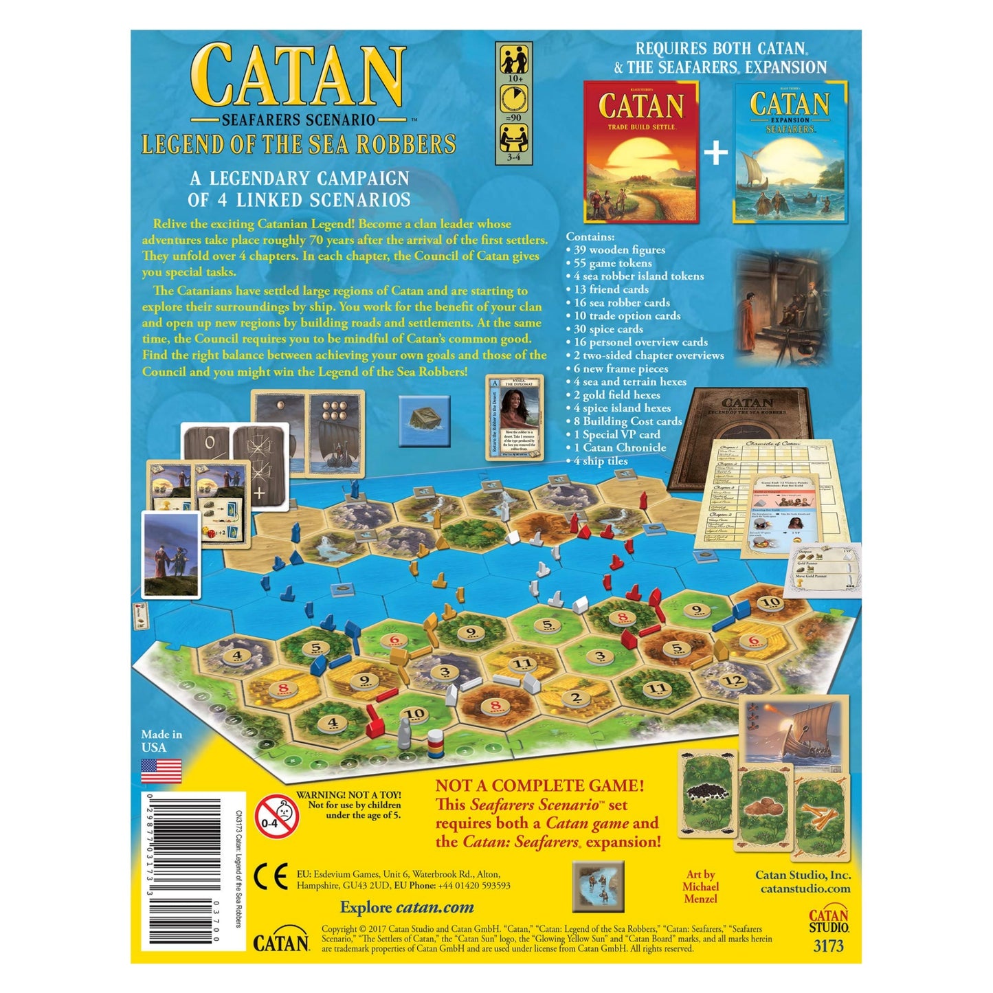 Catan Seafarers scenarios Legend of the Sea Robbers