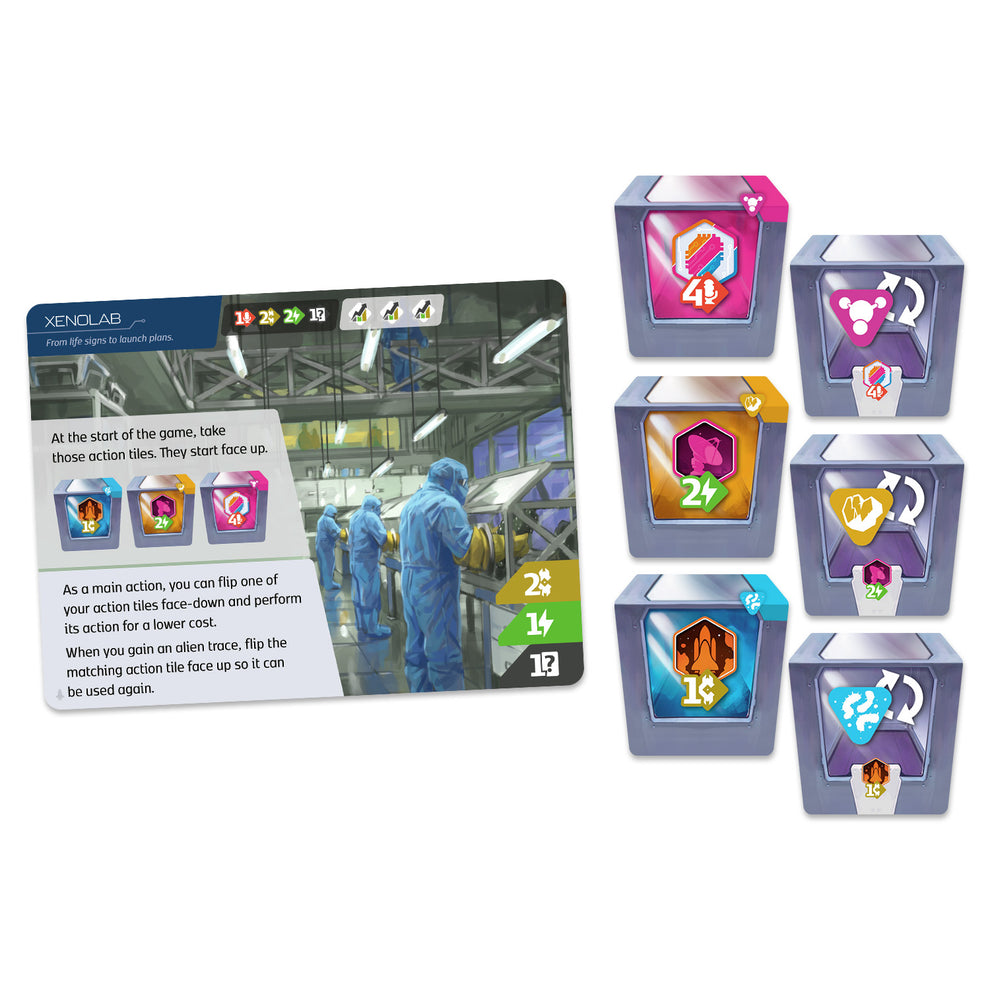 SETI Board Game Space Agencies Expansion