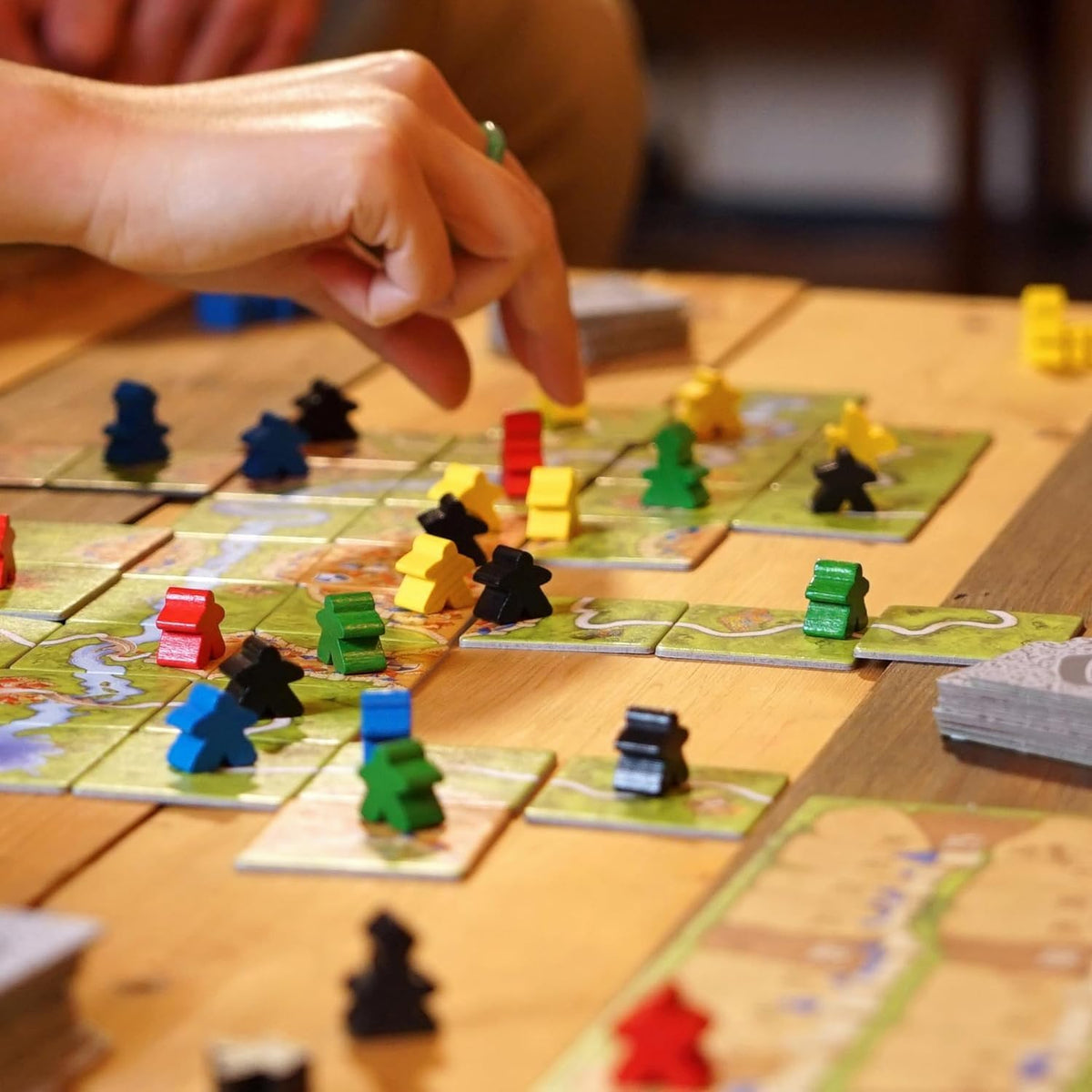 Carcassonne Tile Placement Strategy Board Game