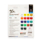 Mont Marte Acrylic Paints Signature 18pc x 12ml (0.4 US fl.oz)