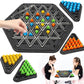Chain Triangle Chess Game Board Triggle Elastic Rubber Band