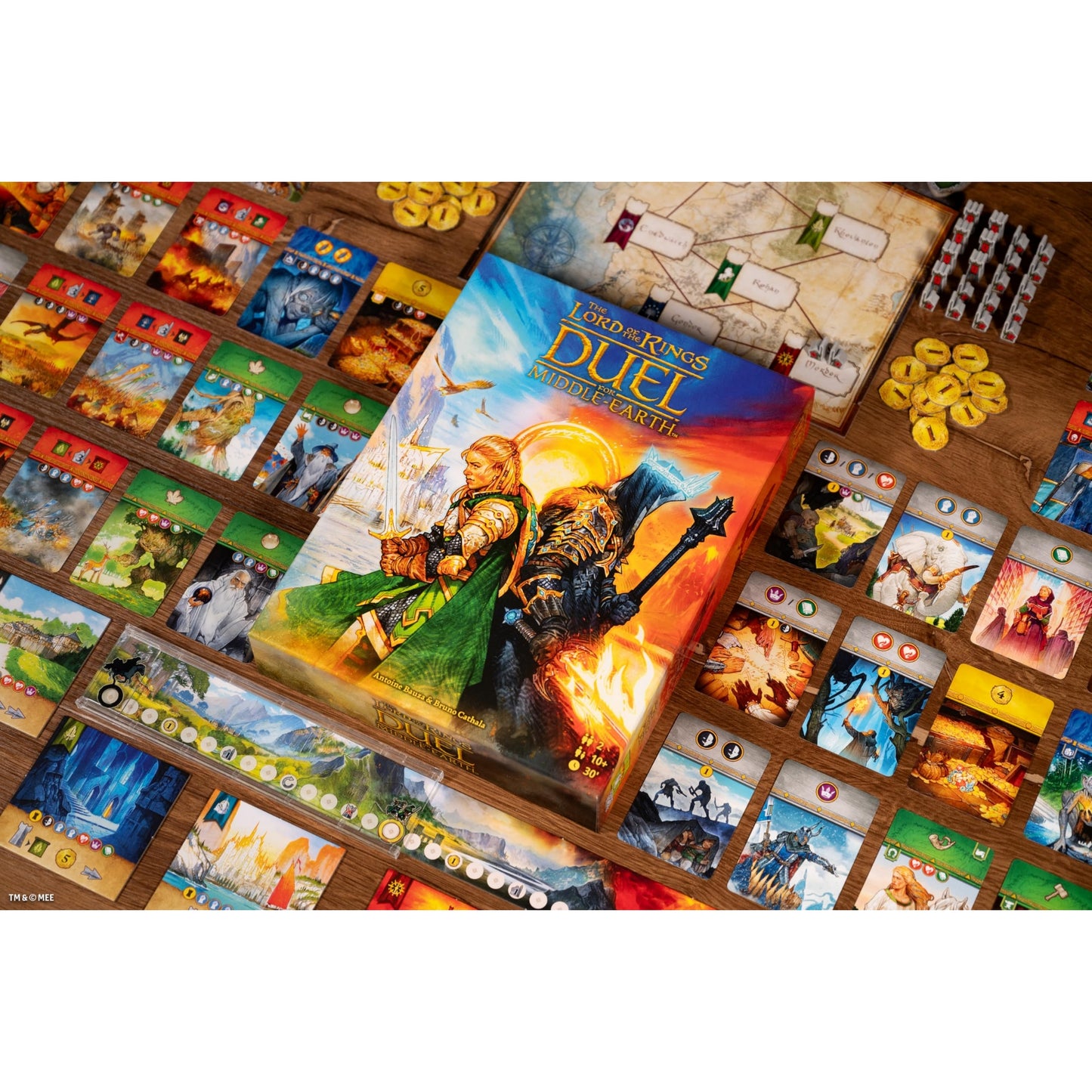 Asmodee The Lord of The Rings Duel for Middle Earth Board Game