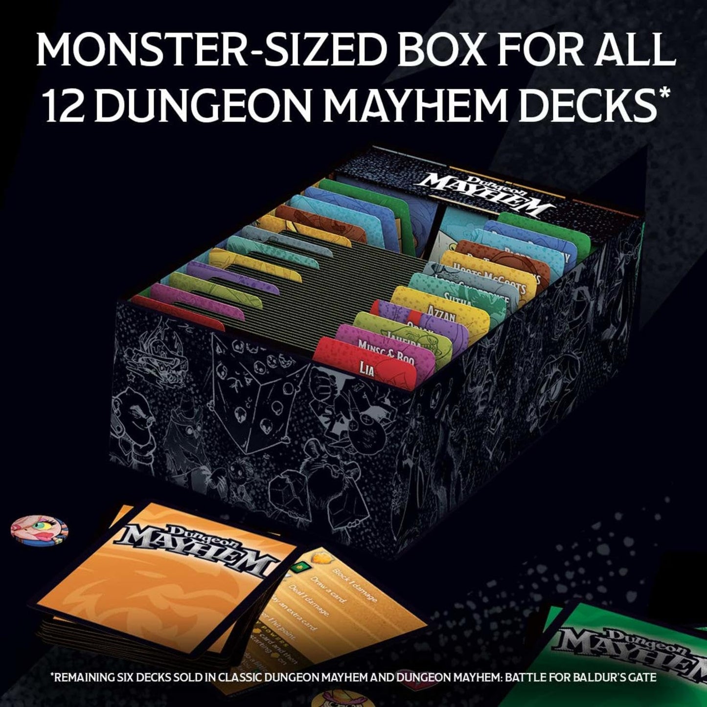 Dungeon Mayhem Monster Madness Dungeons & Dragons Card Game